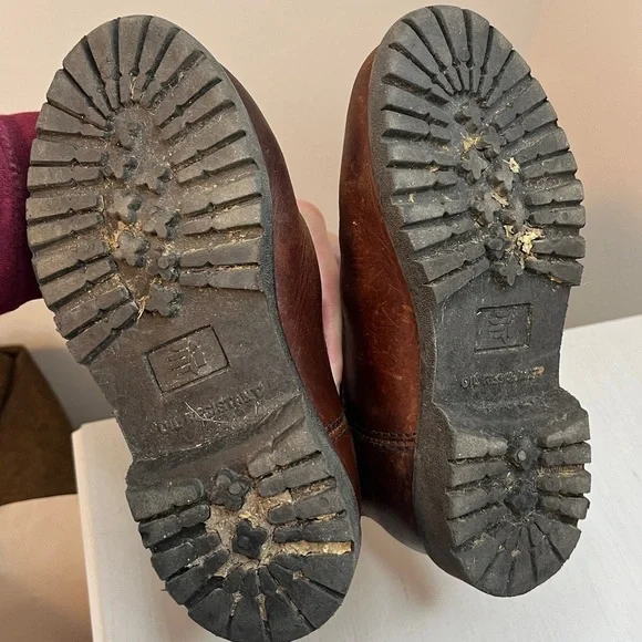 LaCrosse Wellington Youth Sz 13 Waterproof Leather CAMO Pull on Cowboy Boot - Picture 5 of 9